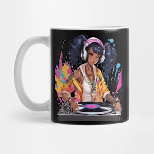 Euphoric Frequencies Trance Parties DJ Girl Mug